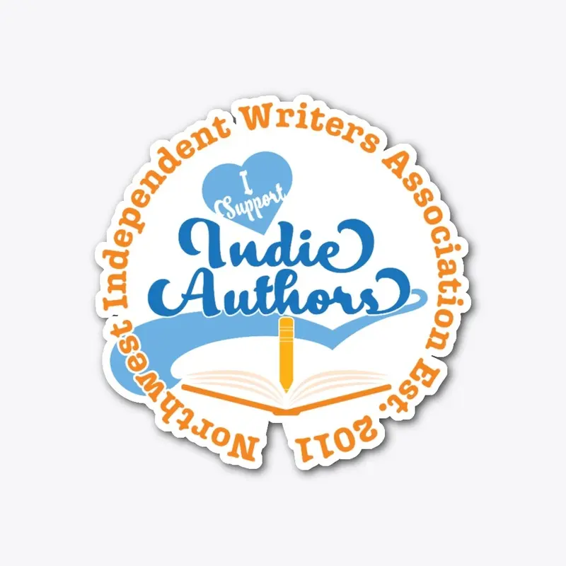 Vintage Style 'I Support Indie Authors'